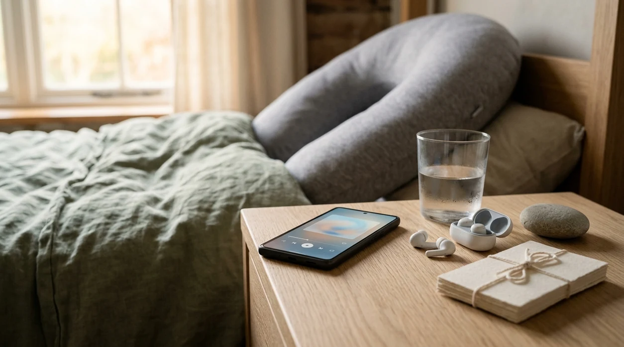calm birth routine app setup