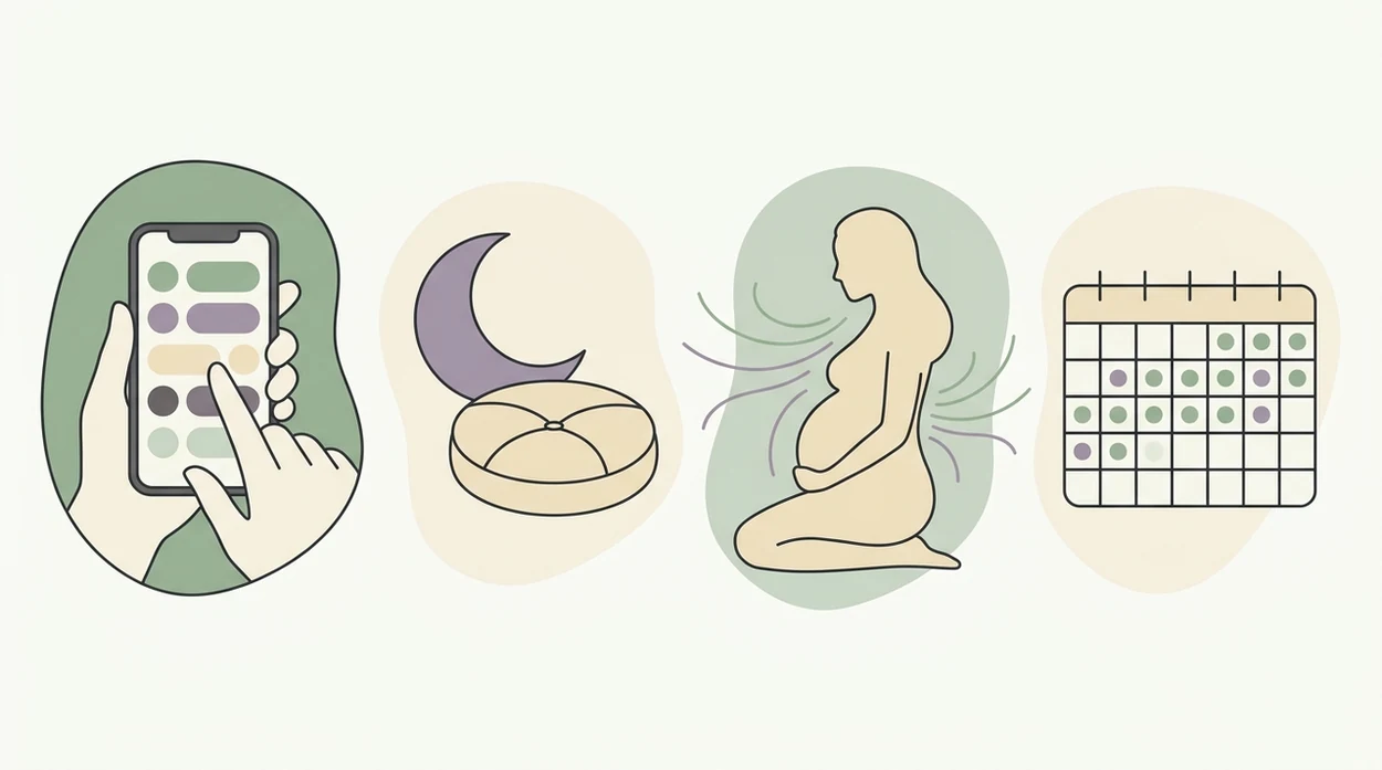 pregnancy meditation app routine how to use guided pregnancy me